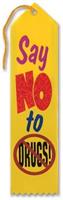 Say No To Drugs Award Ribbon