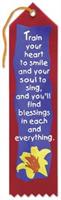 Train Your Heart To Smile Ribbon