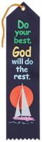 Do Your Best God Will Do The Rest Ribbon