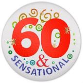 60 & Sensational Satin Button