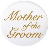 Mother Of The Groom Satin Button