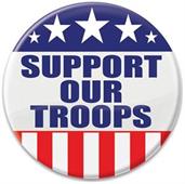 Support Our Troops Button