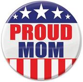Proud Mom Button