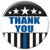 Thank You Law Enforcement Button
