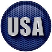 USA Button