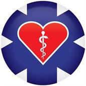 Medical Star Icon w/Heart Button
