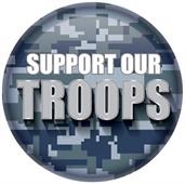 Support Our Troops Button