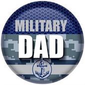 Military Dad Button