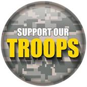 Support Our Troops Button