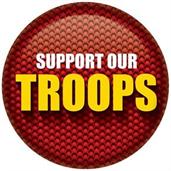 Support Our Troops Button
