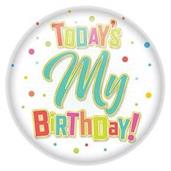 Today's My Birthday Button