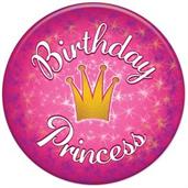 Birthday Princess Button