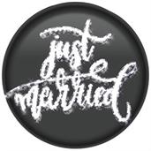 Just Married Button