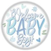 Welcome Baby Boy! Button