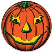 Vintage Halloween Goblin Button