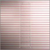Empty 36-Prong Wall Rack