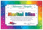 Marital Bliss Certificate