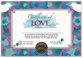 Certificate Of Love