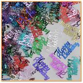 Fancy Happy Birthday Confetti