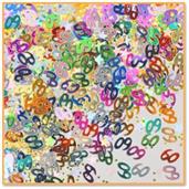 60 & Stars Confetti