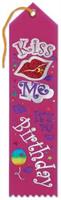 Kiss Me, It's My Birthday Jeweled Ribbon
