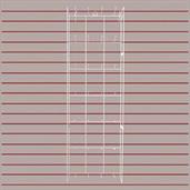 Empty 28-Prong Wall Rack