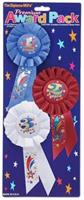 1st, 2nd, 3rd, Place Award Pack Rosettes