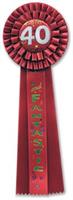 40 & Fantastic Deluxe Rosette