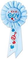 It's A Boy Rosette