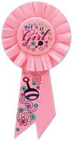 It's A Girl Rosette