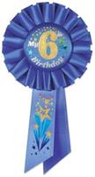 My "6th" Birthday Rosette