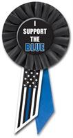 I Support The Blue Rosette