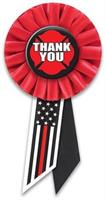 Thank You Firefighters Rosette