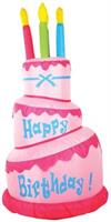 Jumbo Happy Birthday Cake Inflatable