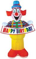 Jumbo Happy Birthday Clown Inflatable