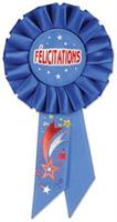 Felicitations (Congratulations) Rosette