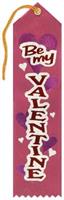 Be My Valentine Award Ribbon