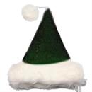 Plush Velvet Santa Hat