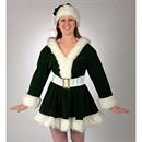 Green Velvet Perky Pixie Costume