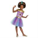 Girl's Classic Afro Unicorn Dress Costume