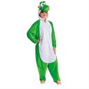 Adults Super Mario Bros. Yoshi Hooded Jumpsuit