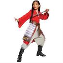 MULAN HERO RED DRESS DLX C 4-6