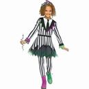 Girls Multicolored Polyester Silly Spirit Costume