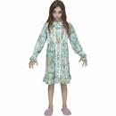 Girls Multicolored Polyester Nightmare Nightgown Costume
