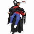 Adults ScreamT Ghost Face Piggyback Inflatable Costume
