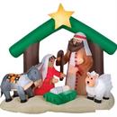 HOLY FAMILY NATIVITY AIRBLOWN