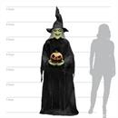 7' Ghost Witch Animated Prop