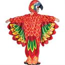 Toddler Red Parrot Printed Costume