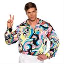 Men's 60s Multicolor Costume Shirt