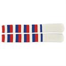 Socks Clown Red White Blue